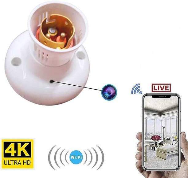 lookcam HD WiFi 1080P Bulb Holder Camera Socket Camera Mini Secret Nanny HD Security Camera
