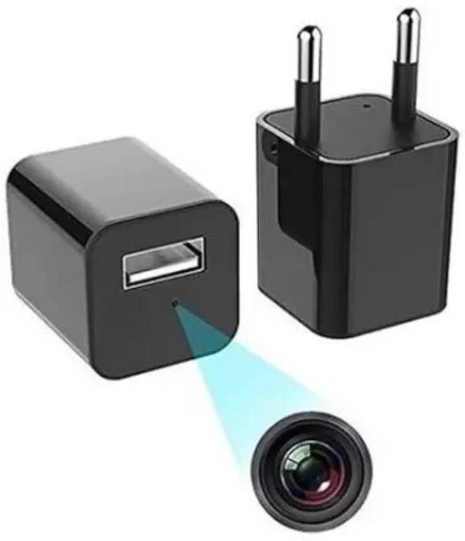 TECUSION Mini USB Charger Nanny Spy Camera,Support 128GB SD Card (Not Included) Security Camera