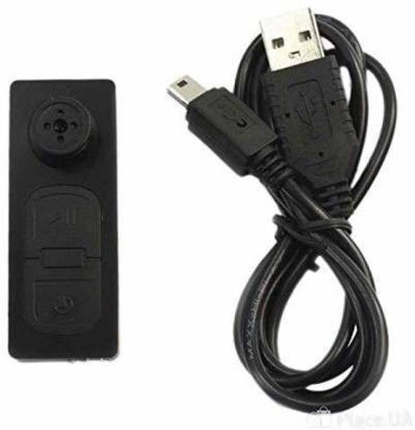 Radhe Spy Mini Button Camera Hidden DV Portable Video and HD 8 Spy Camera