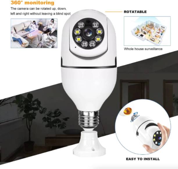 YAROH AE-Bulb Camera Indoor HD CCTV Wireless Camera | Security Camera Security Camera