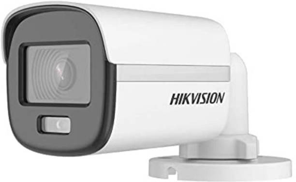 HIKVISION DS-2CE10DF0T-PF: 2MP ColorVu Bullet Camera, White, Full HD 1080p, Wired cctv Security Camera
