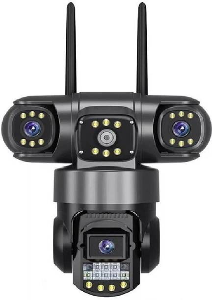 SROPX 3 Lens WiFi CCTV Camera HD PTZ 360° View Night Vision Two Way Talk Security Camera