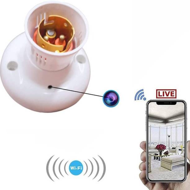 OneXsale Smart Spy Bulb Holder WiFi Camera Security Camera