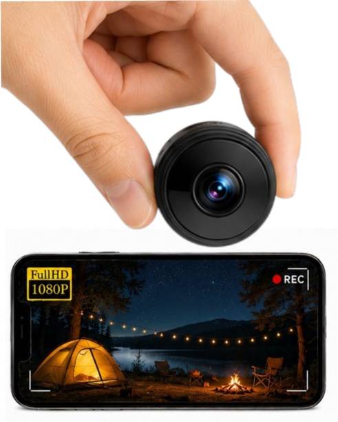 Cxoen Magnet 1080P Smart Mini Camera Wireless Connectivity HD Video Infrared Night Vision Instant Camera