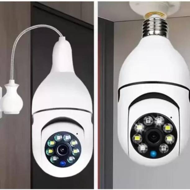 SNARIOVSN Wireless WiFi Bulb Holder SPY 5.0MP CCTV Camera Night Vision Remote Live Viewing Security Camera