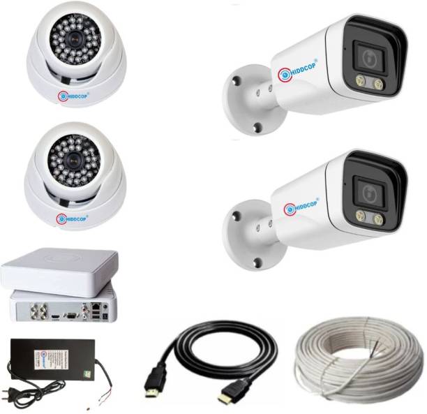 HIDDCOP 4 CHANNEL CCTV SETUP Security Camera