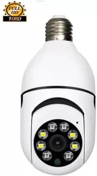 PERAMISYM Spy Bulb Camera CCTV WiFi Camera Motion Sensor LED Light Two- Way Audio Security Camera
