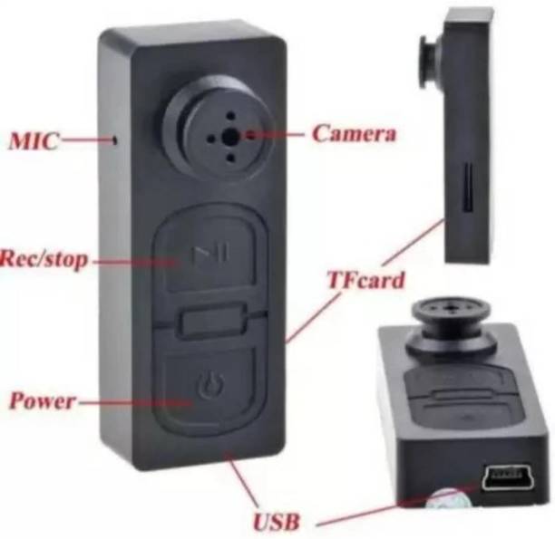 PERAMISYM Compact Hidden Button Camera HD Video Audio Recording Surveillance Device Spy Camera