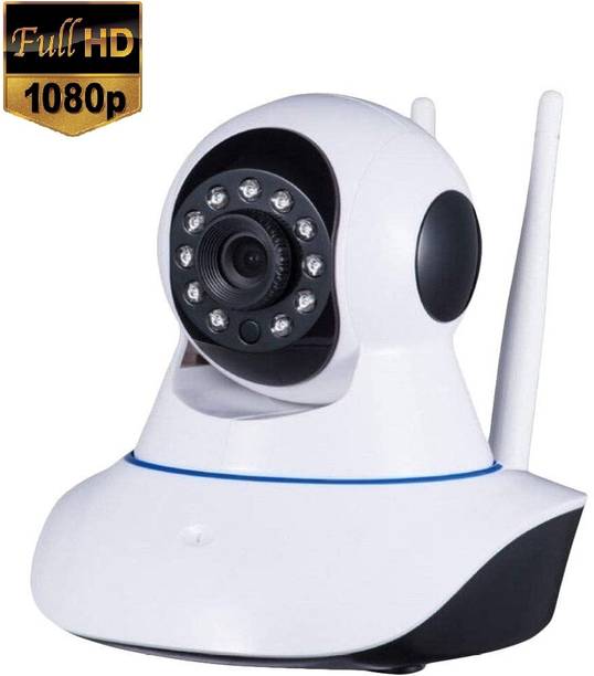 Bzrqx CCTV WiFi Wireless PTZ Camera 1080p Night Vision 360° Live View TwoWay Audio Security Camera