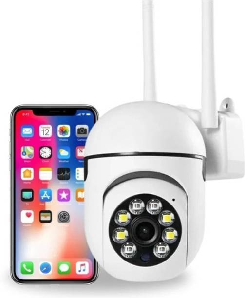 Monrix 3MP Smart HD 360° Pan & Tilt 1080P Indoor Security Camera Security Camera