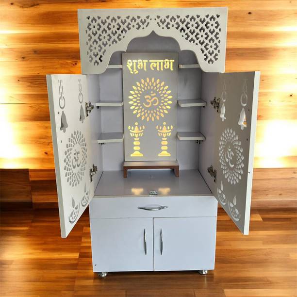 kishanwood Solid Wood Home Temple