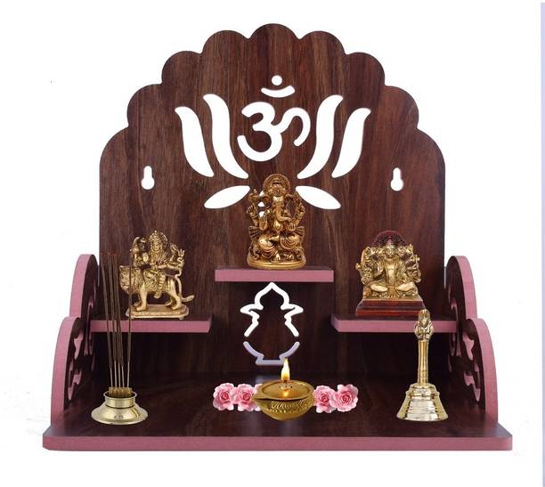 YIXT Art and Craft Wooden Temple Beautiful Plywood Mandir Pooja Room Home Decor Office OR Home Temple Temple Wooden Beautiful Plywood Mandir Pooja Room Home Decor Office OR Home Temple Wall Hanging Product Engineered Wood Home TempleWooden Singhasan Temple for God, Laddu Gopal Sinhasan for Pooja Mandir, Singhasan for Diwali, Durga Pooja, Navratri, Ganesh Chaturthi Engineered Wood Home Temple