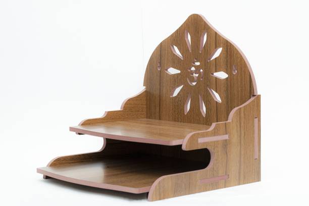STASTORE Wooden Wall Hanging solid Temple for Home Shop Office. Engineered Wood Home Temple