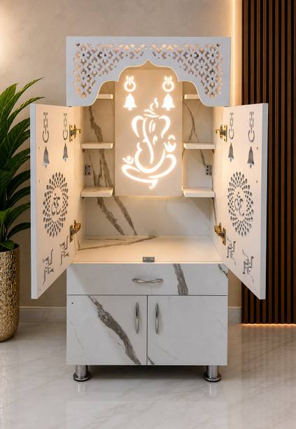 Flipkart Perfect Homes Studio Engineered Wood Home Temple