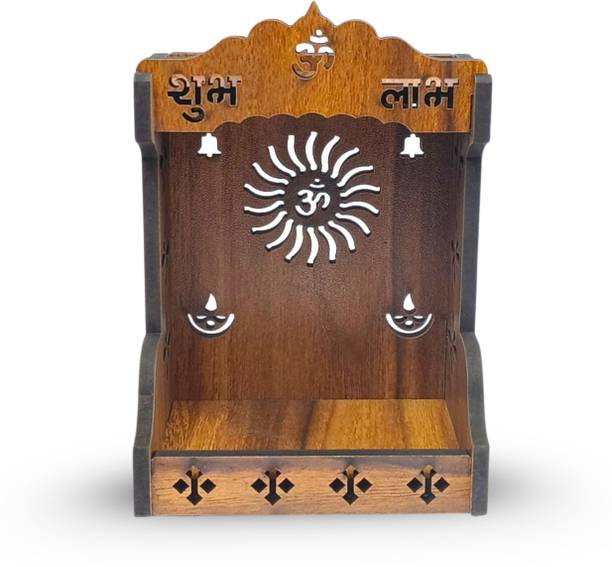 The Travelling Sankirtan Party Engineered Wood Home Temple