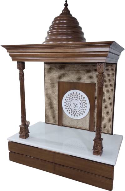 lumber casa teak wood premium temple onex marble natural mesh Solid Wood Home Temple