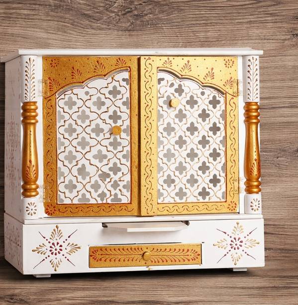 JAMWAIART Engineered Wood, Solid Wood Home Temple