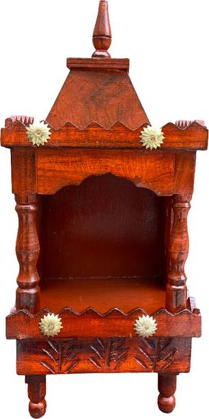 Pristine Interio Solid Wood Home Temple
