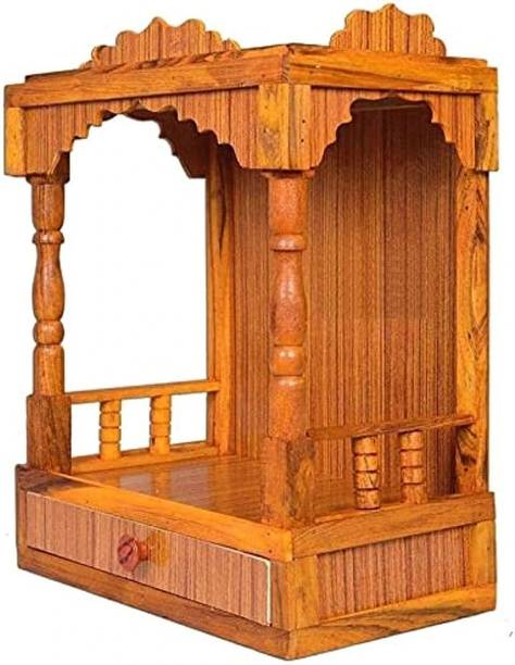 Shiv Enterprises. New Wooden temple For Home Solid Wood, Engineered Wood Home Temple