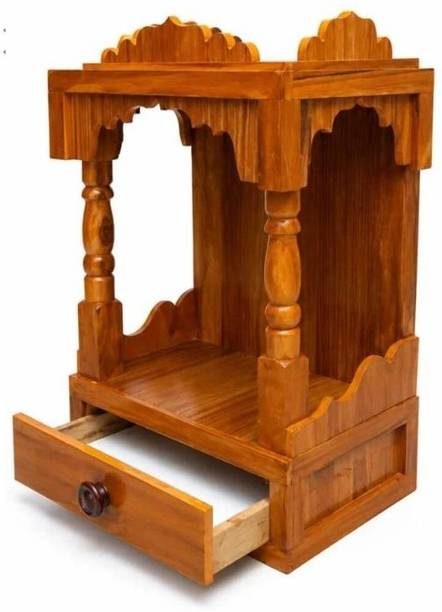 Nivistar Enterprises. wooden temple for office /home /shop Engineered Wood Home Temple Engineered Wood, Solid Wood Home Temple