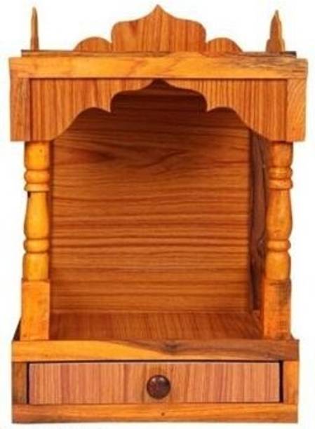 Namo shiv Wooden temple for Office / Home Solid Wood Home Temple