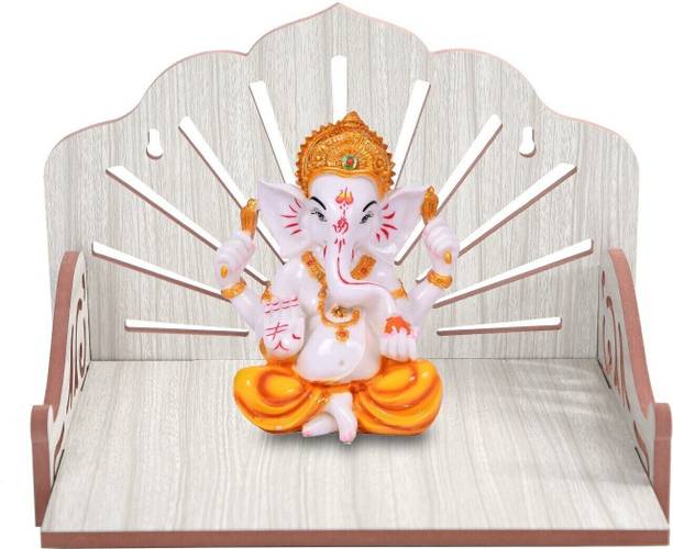Nirmit k impex wooden home temple Solid Wood Home Temple