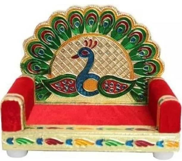 K E P Laddu Gopal Singhasan Laddu Gopal Singhasan Bal Gopal Singhasan Thakurji God Sofa Solid Wood Home Temple