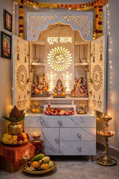 ChiselChant Engineered Wood Home Temple