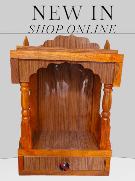 Shiv Enterprises. New Wood temple fr Home Solid Wood Home Temple