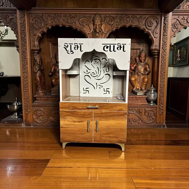 HAKIM Open temple 3/2 Solid Wood Home Temple