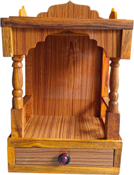 Namo Enterprises Latest Wooden Temple Engineered Wood Home Temple