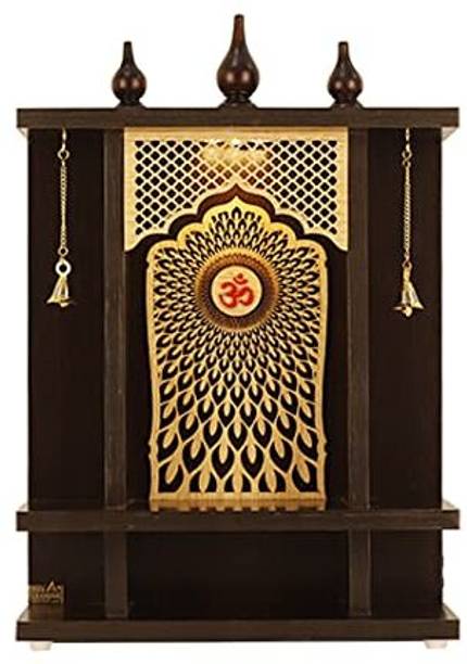 CREATA IMPEX wooden handmade engineered wood home/office decorative temple Engineered Wood Home Temple