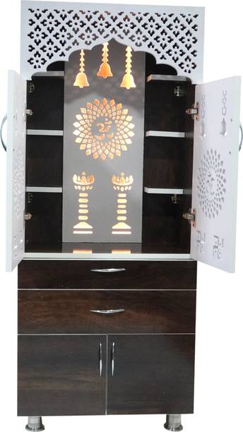 Flipkart Perfect Homes Studio Big Size Designer Temple for Home/ Pooja Mandir Engineered Wood Home Temple Engineered Wood Home Temple