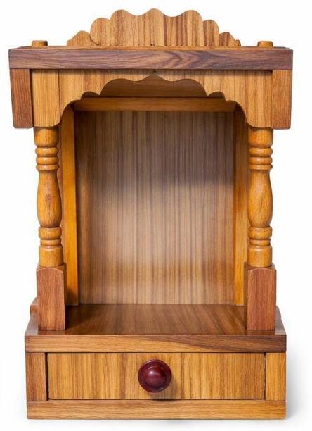 Nivistar Enterprises. wooden temple for home pooja ghar Engineered Wood Home Temple