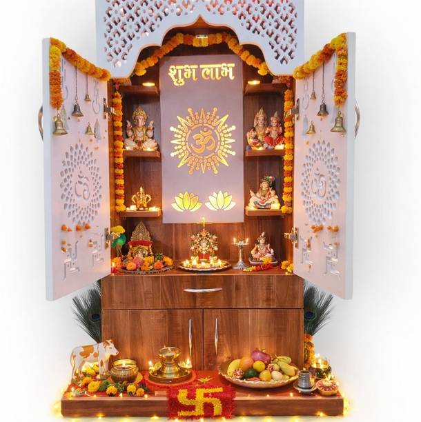 ChiselChant Engineered Wood Home Temple