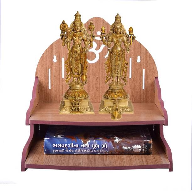 YIXT Art and Craft Wooden Temple Beautiful Plywood Mandir Pooja Room Home Decor Office OR Home Temple Temple Wooden Beautiful Plywood Mandir Pooja Room Home Decor Office OR Home Temple Wall Hanging Product Engineered Wood Home TempleWooden Singhasan Temple for God, Laddu Gopal Sinhasan for Pooja Mandir, Singhasan for Diwali, Durga Pooja, Navratri, Ganesh Chaturthi Engineered Wood Home Temple