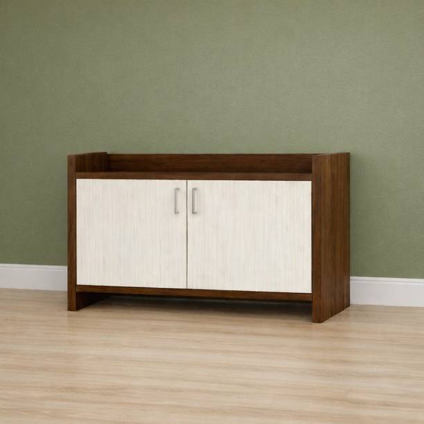 BLACKWOODS 2 Doors Multipurpose Cabinet with Termite Resistance Engineered Wood Free Standing Cabinet