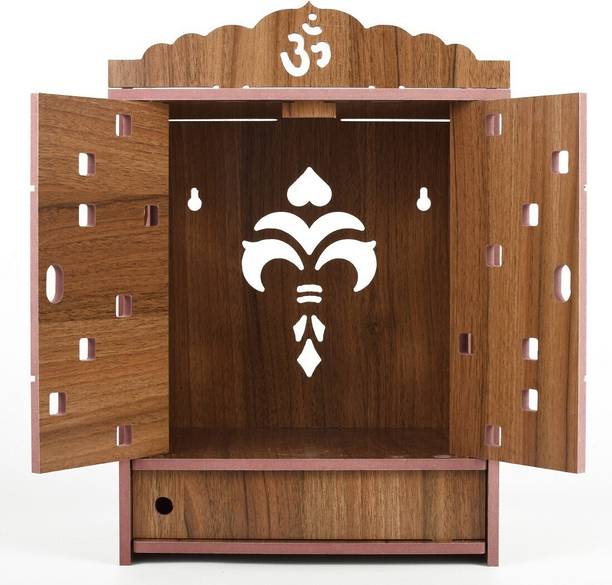 YIXT Art and Craft Wooden Temple Beautiful Plywood Mandir Pooja Room Home Decor Office OR Home Temple Temple Wooden Beautiful Plywood Mandir Pooja Room Home Decor Office OR Home Temple Wall Hanging Product Engineered Wood Home TempleWooden Singhasan Temple for God, Laddu Gopal Sinhasan for Pooja Mandir, Singhasan for Diwali, Durga Pooja, Navratri, Ganesh Chaturthi Engineered Wood Home Temple
