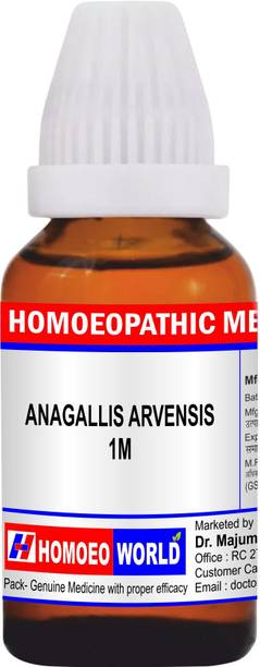 DR. MAJUMDER HOMOEO WORLD Anagallis Arvensis 1M 1M Dilution