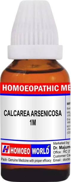 DR. MAJUMDER HOMOEO WORLD CALCAREA ARSENICOSA 1M 1M Dilution