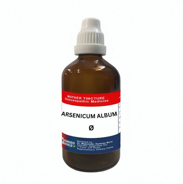 DR. MAJUMDER HOMOEO WORLD Arsenicum Album Q Mother Tincture