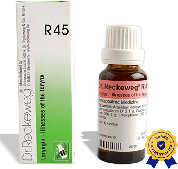 Dr. Reckeweg R45-Iinesses Larynx Drops