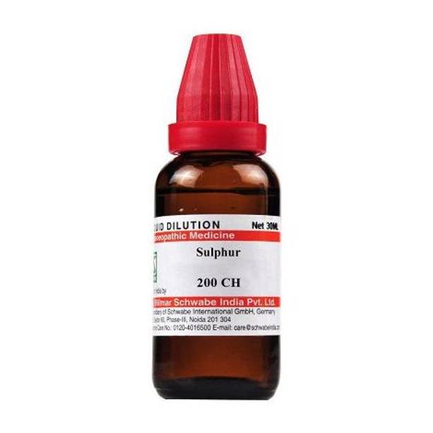Dr.Willmar Schwabe India Sulphur 200CH Liquid