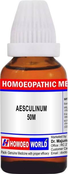 DR. MAJUMDER HOMOEO WORLD Aesculinum 50M 50M Dilution