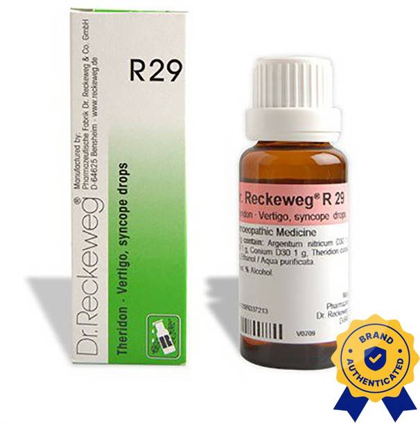 Dr. Reckeweg R29-Vertigo, Syncope Drops