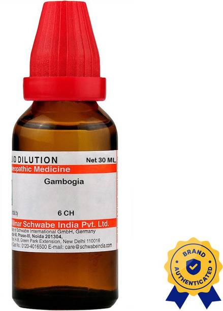 Dr.Willmar Schwabe India Gambogia 6 CH Dilution