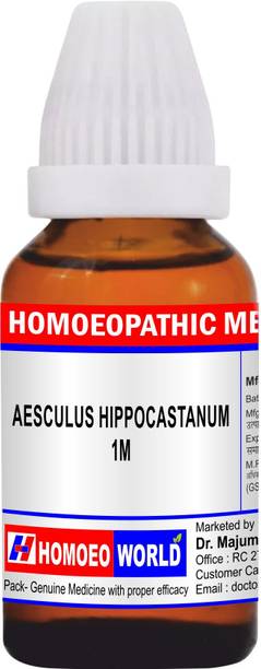 DR. MAJUMDER HOMOEO WORLD Aesculus Hippocastanum 1M 1M Dilution