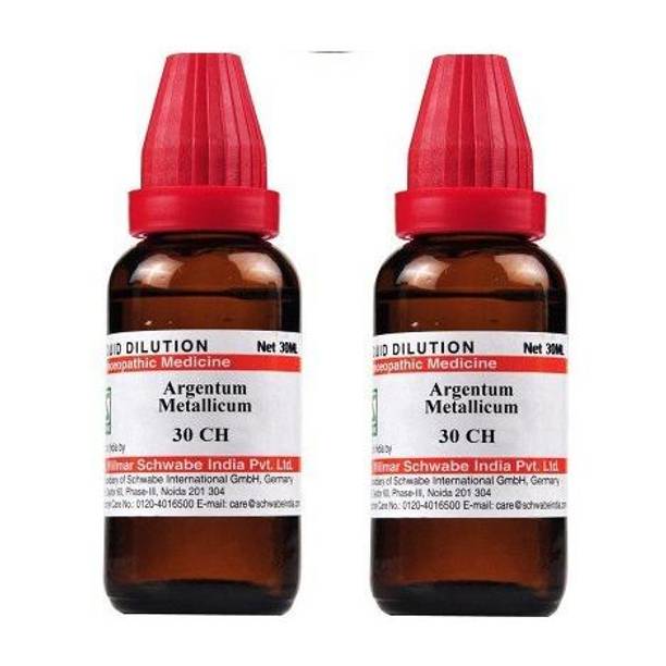 Dr.Willmar Schwabe India Argentum Metallicum 30CH Liquid