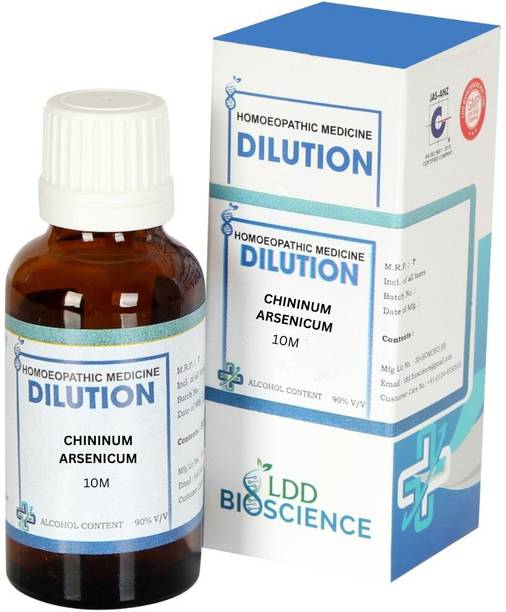 ldd bioscience CHININUM ARSENICUM Dilution 10M CH Liquid
