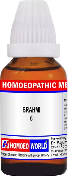 DR. MAJUMDER HOMOEO WORLD BRAHMI 6 CH 6 CH Dilution